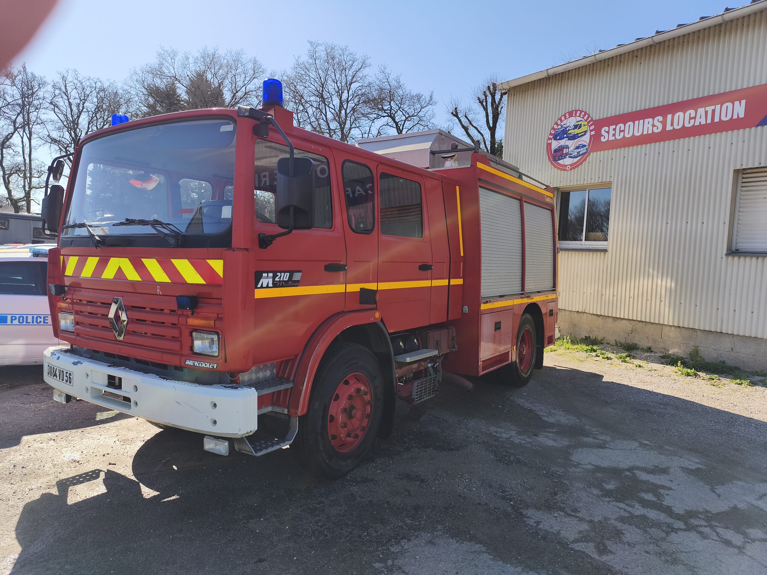 Véhicule pompier - visuel principal