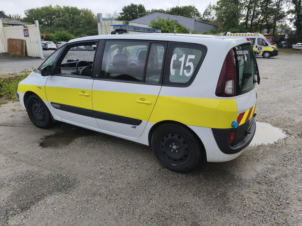 VLM Renault Espace, profil arrière